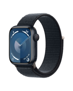 Apple Watch Series 9 GPS 41mm Midnight Aluminium Case with Midnight Sport Loop